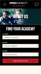Mobile Screenshot of prodirectsocceracademy.com
